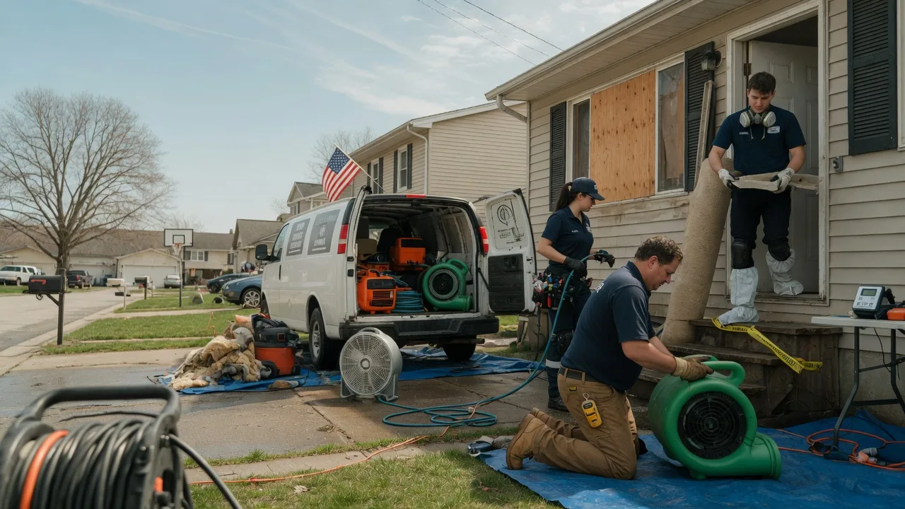 Water Damage Restoration in San Angelo, TX near me